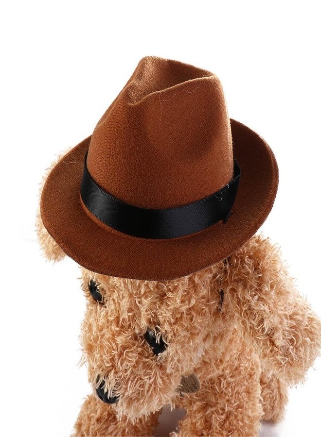 Kopida 3Pcs Pet Dog Cowboy Hat Adjustable Buckle Pet Hat Puppies Cowboy Cowgirl Cosplay Caps for Pet Cosplay Photo Props Accessories - Image 5