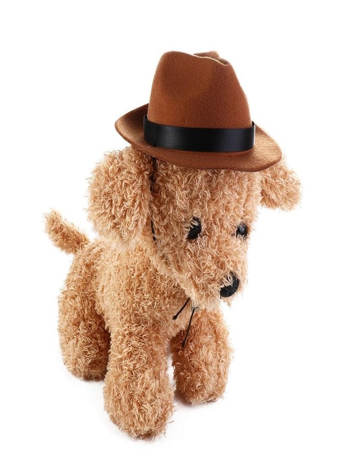 Kopida 3Pcs Pet Dog Cowboy Hat Adjustable Buckle Pet Hat Puppies Cowboy Cowgirl Cosplay Caps for Pet Cosplay Photo Props Accessories - Image 4