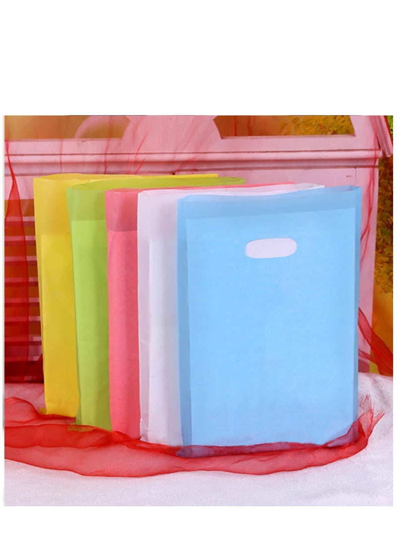 Excefore Kids Party Favors Bags Assorted Favor Happy Birthday Goodie Candy Bags in 10 Colors Goody for Birthdays New Years Graduations Anniversaries Baby Showers 100PCS - Image 5
