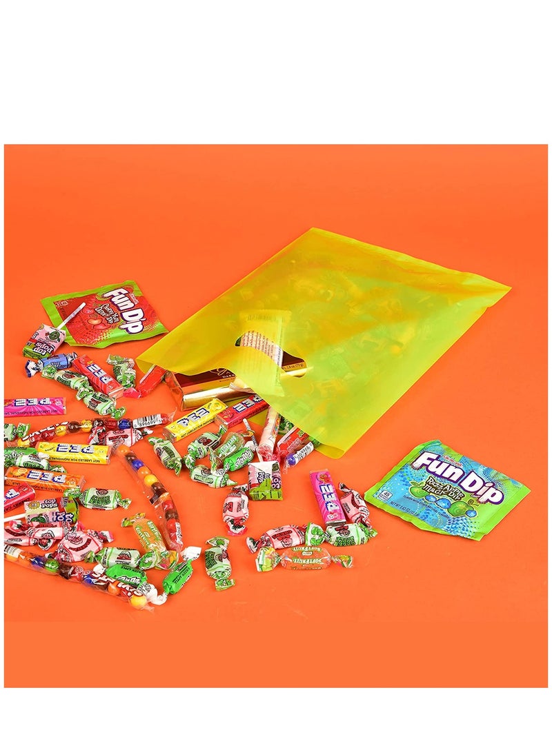 Excefore Kids Party Favors Bags Assorted Favor Happy Birthday Goodie Candy Bags in 10 Colors Goody for Birthdays New Years Graduations Anniversaries Baby Showers 100PCS - Image 3
