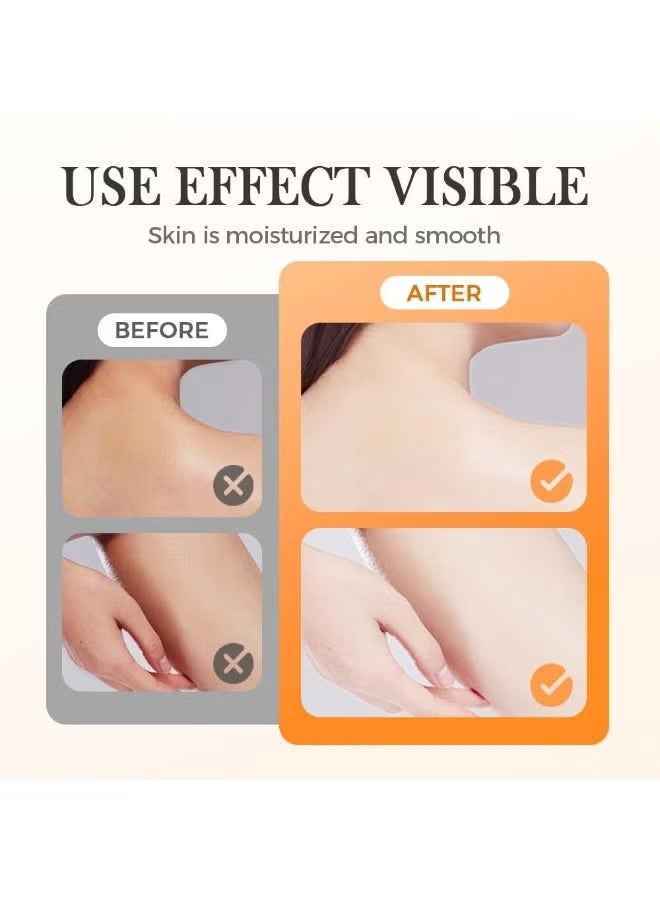 POUQUR Orange Enzymes Exfoliating Brightening Gel for Face & Body, Exfoliating Cleansing Gel Scrub, Orange Enzymes Exfoliatings Gels, Deep Clean Pores, Remove Blackheads & Moisturize Skin, All Types Skin (3.38 fl oz) - Image 3