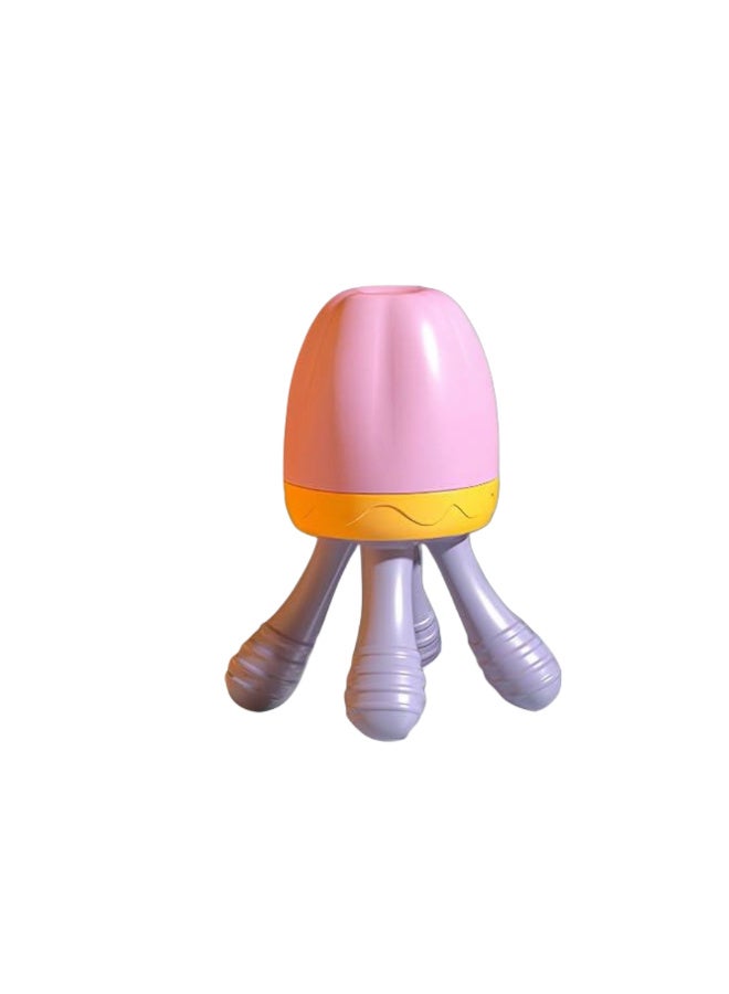 MiniMe Fruit Feeder Pacifier | Feeding Accessories | 6+ Months | Pink | Food-Grade Silicone | Soft & Gentle on Baby's Skin | Easy to Clean & Maintain | Durable & Long-Lasting | Perfect for Feeding Infants. - Image 1