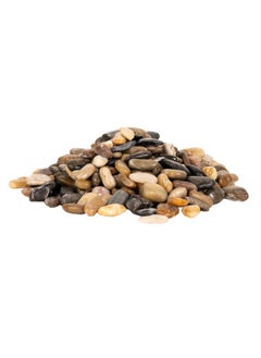 Gulf Flowers Gulf Flowers Natural River Stones – 20kg Cream Beige Decorative Pebbles (2-4cm) – Smooth Landscaping Rocks for Garden, Aquarium, Vase Filler, and Home Décor 