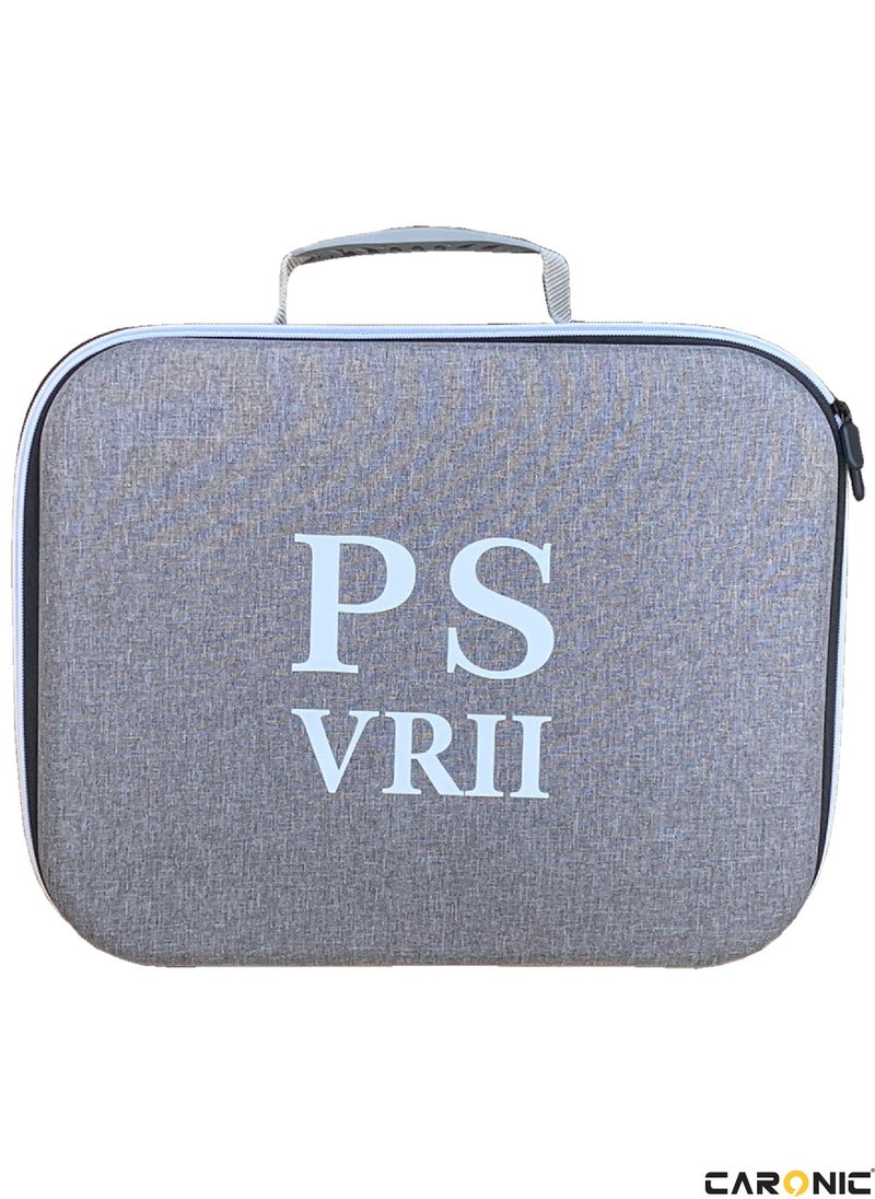 CARONIC Travel Carrying Case For PS VR 2 Storage Bag Headset and Controllers  - Image 1