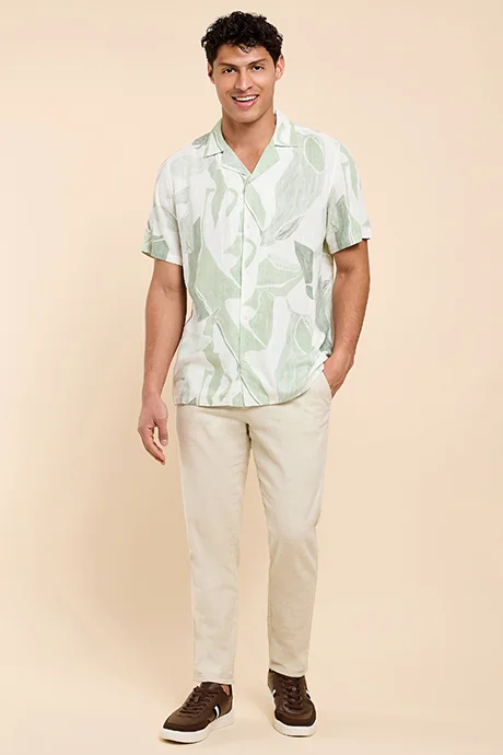 R&B Solid Pants with Drawstring Waist