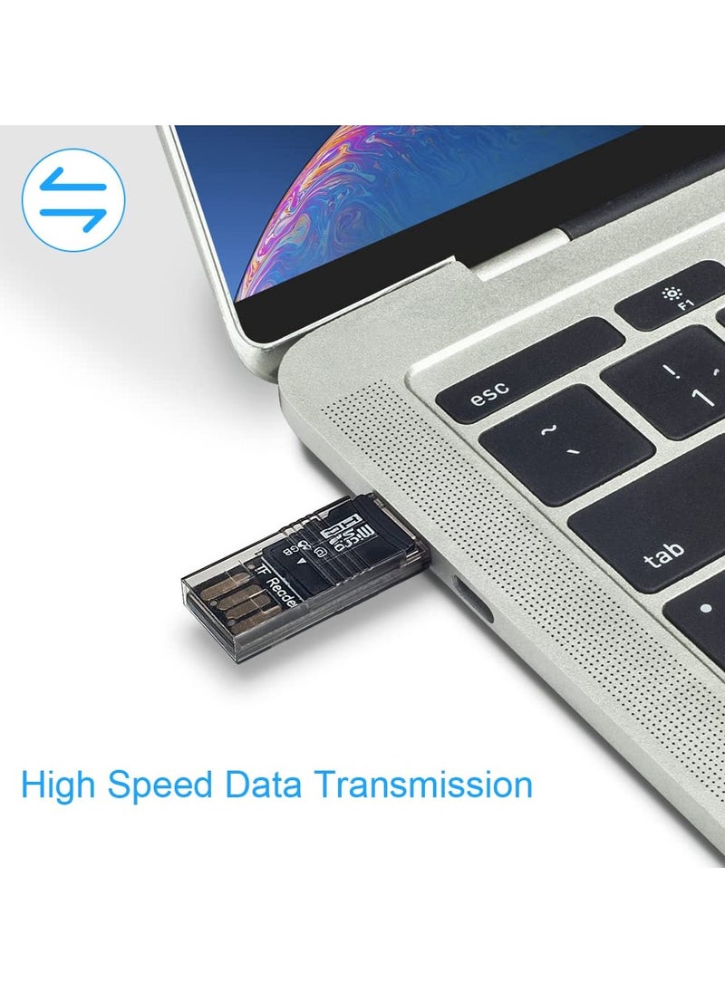 SYOSI - SYOSI Micro SD/TF Card Reader, USB C to Micro SD Memory Card Reader 2 in 1 OTG Adapter for Laptops, Tablets, Android Phones - Image 1