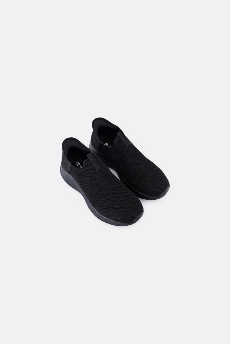 English Laundry Kids Girls Slip On School Shoes, Black - Image 4