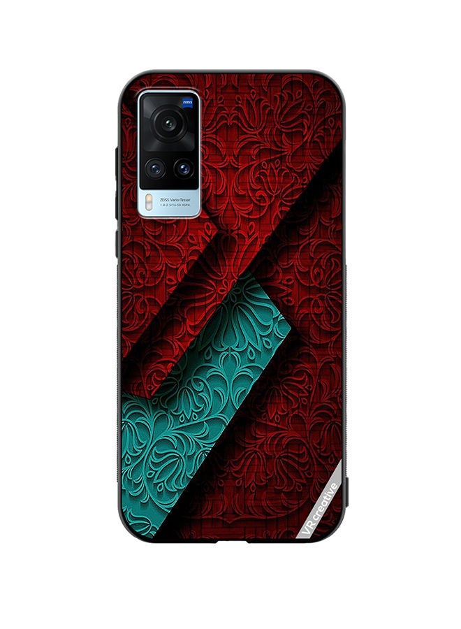 VR CREATIVE Protective Case Cover For Vivo X60 Texture Design Multicolour - Image 1