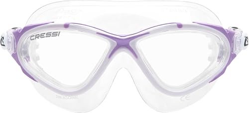Cressi Planet Swim Goggles ClearWhiteLilac Clear lens - Image 1