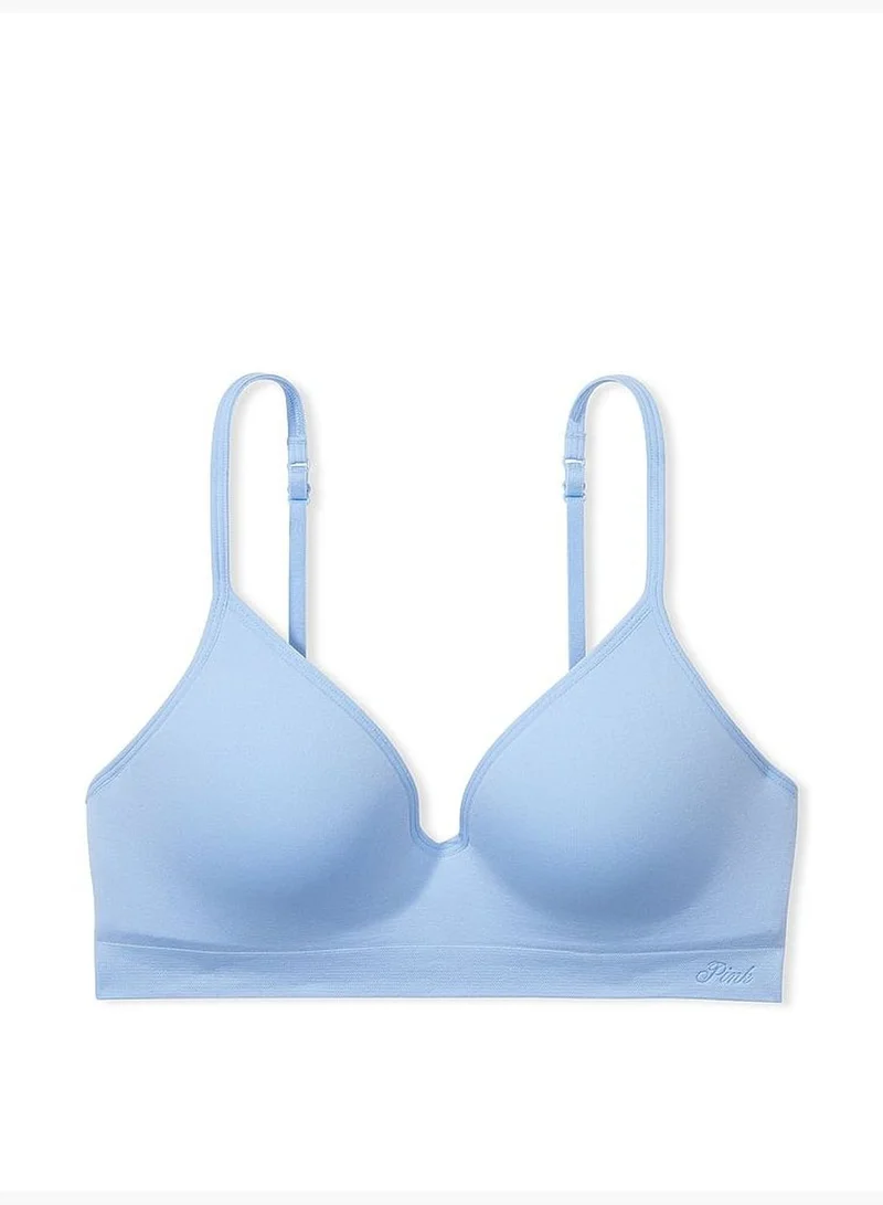 PINK Seamless Wireless Push-Up Bralette