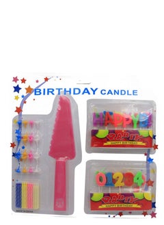co arma birthday candle set with knife 