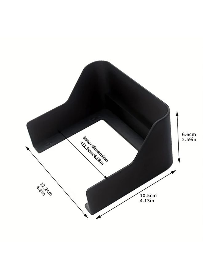 Heavy Duty 3D Printed Doorbell Cover Black Protector Compatible With Video Doorbell Cameras And Smart Keypads 1pc - Image 2