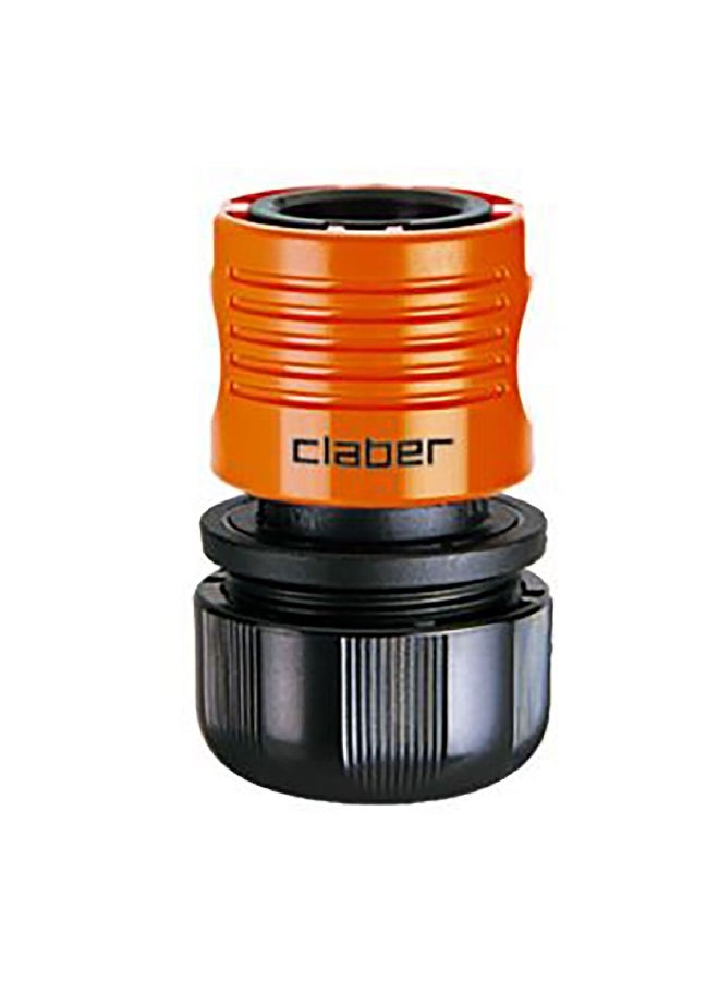 كلابر JE86090000 موصل خرطوم بتصميم عالي الجودة متين أسود وبرتقالي 0.75 بوصة - Image 3
