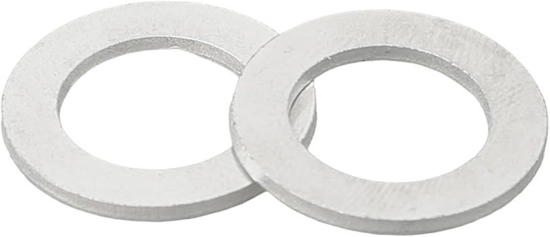 10Pcs Circular Saw Blade Adapter Ring Converter Kit Multisize 32 22mm Metal Silver - Image 2