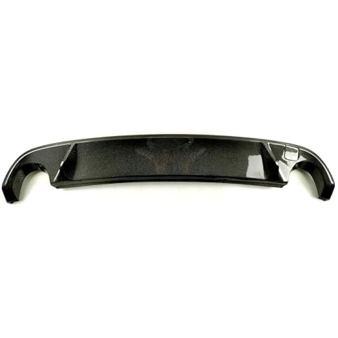 AUSMILA Rear Bumper Diffuser Lip Kit for VW Golf 6 VI MK6 GTI Bumper 2009-2013 - Image 1