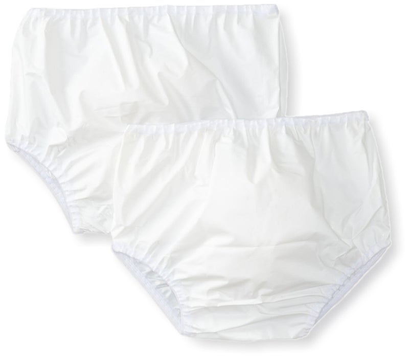 Gerber Gerber Baby 2-Pack Waterproof Pant, White, 2 Count (Pack of 1)  - Image 1