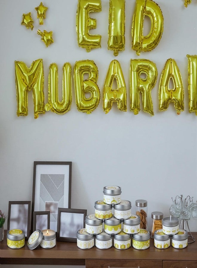 ميتلي مجموعة شموع معطرة من إم تي لي، ٢٠ قطعة، شموع عيد، وزن كل منها ١ أونصة، ديكور إسلامي للتأمل، هدايا رمضانية إسلامية للعائلة والمنزل، هدايا لحفلات العيد، روائح متنوعة (متعددة الألوان). - Image 5