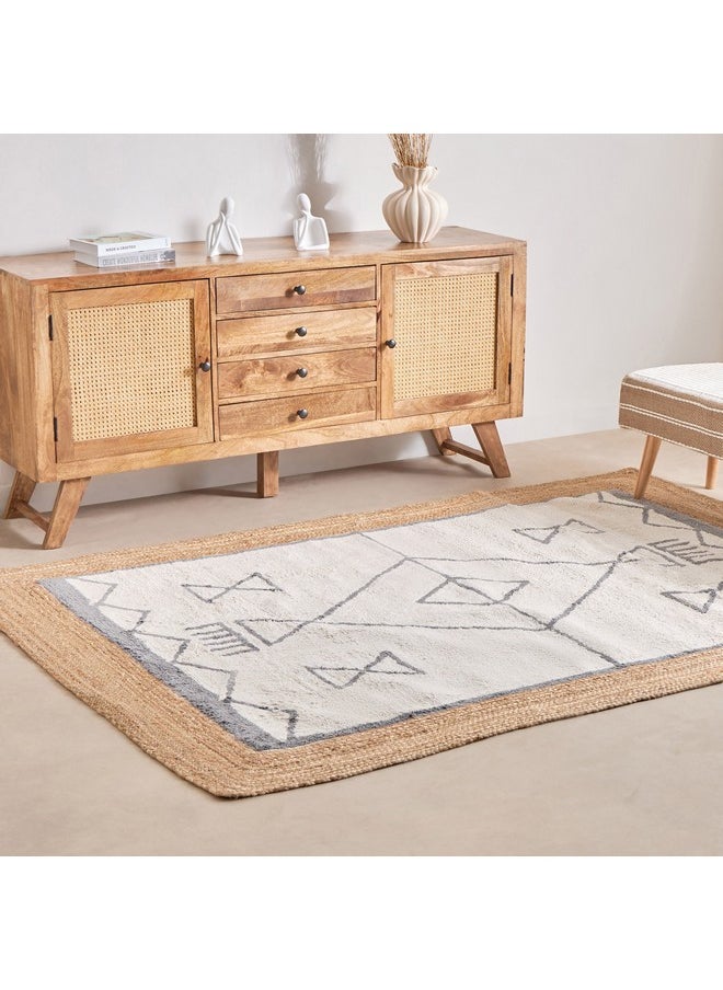 Home Box Zahra Handmade Large Jute Rug 230 x 160 cm  - Image 1