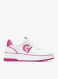 COLE HAAN White Perf Leather/Biscuit/White