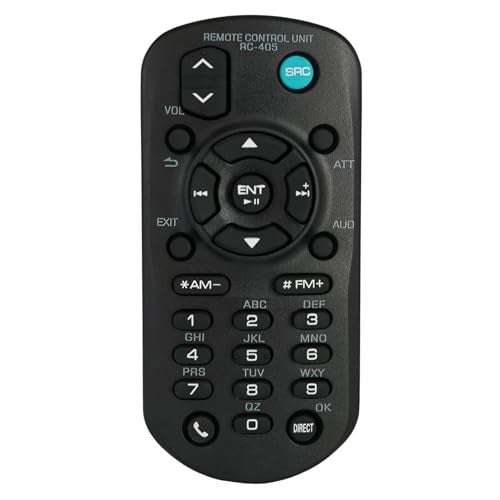 Kassionel Replacement Remote Control fit for Kenwood Car Audio Stereo Head Unit KDC-X696, KDC-X794, KDC-X796, KDC-X895, KDC-X896, KDC-X994, KDC-X995, KDC-X996, KIV-700, KIV-701, KIV-BT900, KIV-BT901 - Image 2