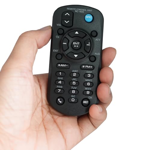 Kassionel Replacement Remote Control fit for Kenwood Car Audio Stereo Head Unit KDC-X696, KDC-X794, KDC-X796, KDC-X895, KDC-X896, KDC-X994, KDC-X995, KDC-X996, KIV-700, KIV-701, KIV-BT900, KIV-BT901 - Image 1