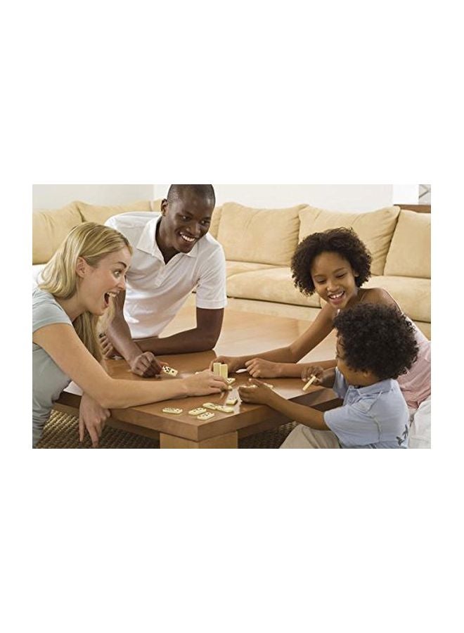 Jonquin Double Six Domino Game Set Classic Tabletop Board Game for Family Adults Kids Travel Home Party Game Night Gift - Image 3