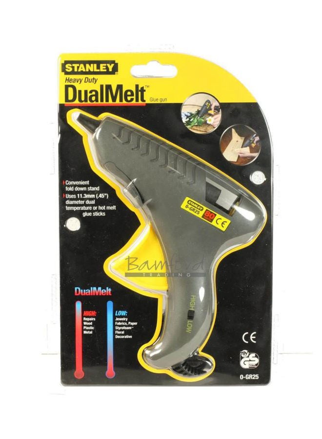 NIBEMINENT Trigger Feed Dualmelt Glue Gun Grey/Yellow - Image 2