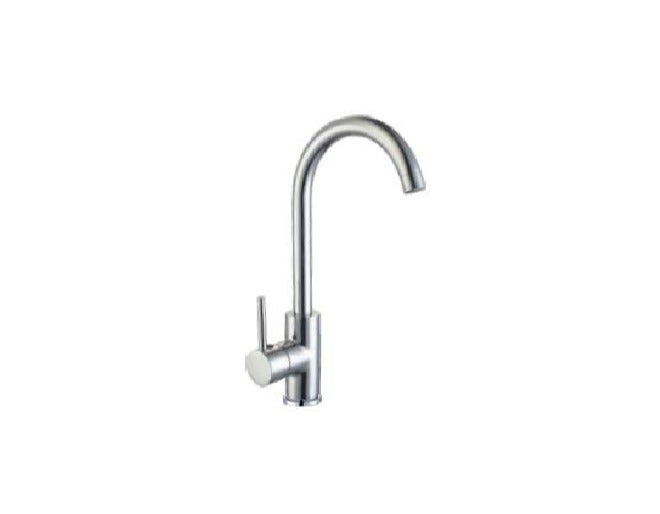 Oceanic 360° Kitchen Mixer Set – Chrome/Brass Sink Faucet, Swivel Spout, Hot & Cold Water Tap