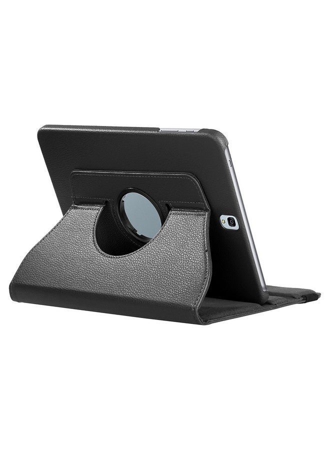for Galaxy Tab S3 9.7 inch case MOCA 360 Degree Rotating Stand PU Leather Flip Cover Case for Samsung Galaxy Tablet Tab S3 9.7 inch SM - T820 T825 Flip Cover case (Black)