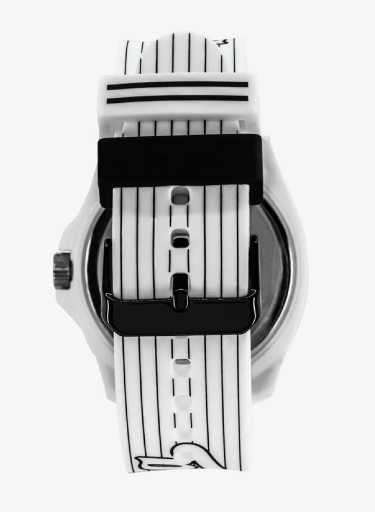FILA Fila Style Unisex Analog Watch White Silicone Strap, 38-326-012, size 43mm