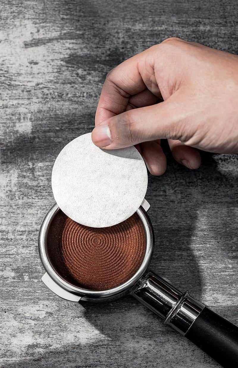 Jinshining 100 Pcs Brown Coffee Filters Paper Coffee Filter Moka Pot Filter Paper Universal Replacement Coffee Filter Compatible with Coffee Maker Coffee Machine Accessories - Image 4