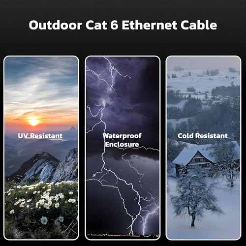 Ant Esports AEC6103 Cat6 Ethernet Cable 550MHZ High Speed UTP LAN Cable Network Cable Internet Cable RJ45 Cable LAN Wire Patch Computer Cord Category Gigabit 6 Wires for Modem,Computer,Router_3M Black - Image 4