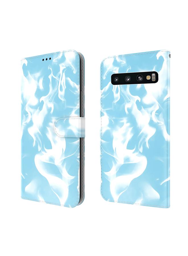S-TOP Case For Samsung Galaxy S10 Cloud Fog Pattern Horizontal Flip Leather Case with Holder & Card Slot & Wallet - Image 2