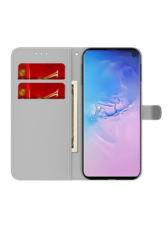 S-TOP Case For Samsung Galaxy S10 Cloud Fog Pattern Horizontal Flip Leather Case with Holder & Card Slot & Wallet - Image 3