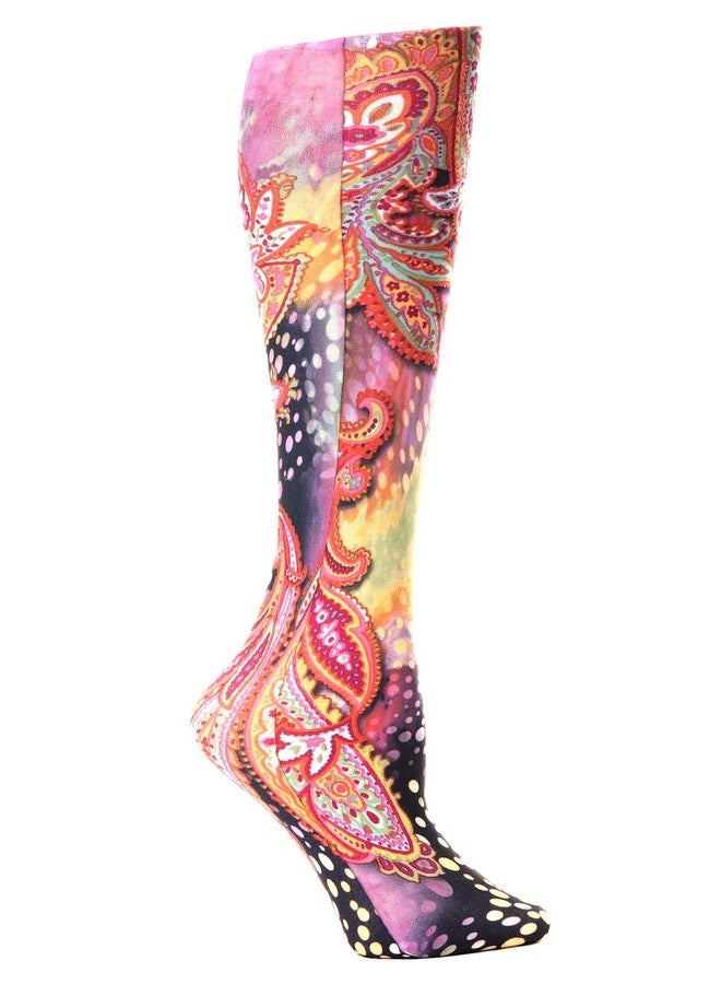 Celeste Stein Therapeutic Compression Socks, Multi Gogo, 15-20 mmhg, 1-Pair