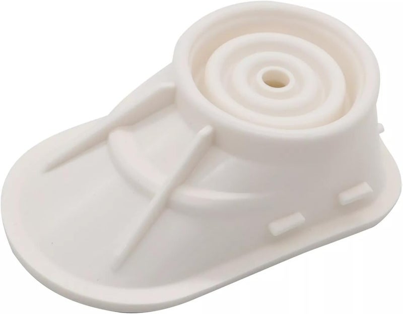 Prefer Warehouse White Rubber Manual Transmission Shift Boot Lower for Pontiac GTO 2004-2006 - Image 1