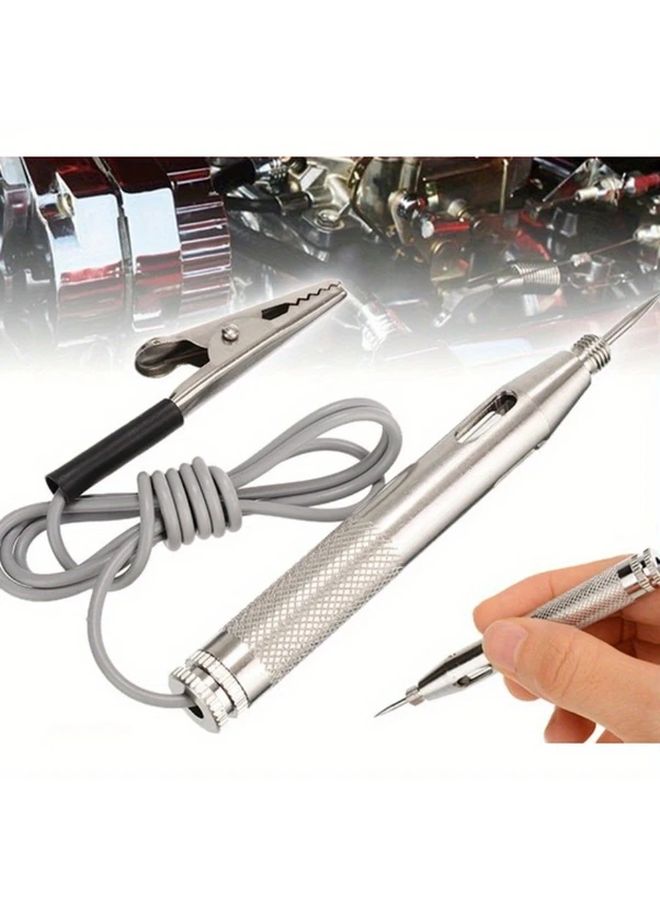 Yellow Voltage Test Pen 6V 24V DC Automotive Circuit Tester Probe Lamp For Car Motorcycle - Image 3