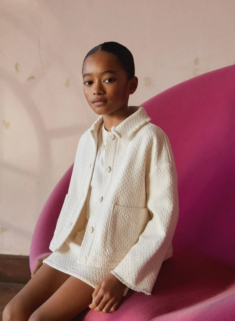 MANGO Kids Essential Jacket