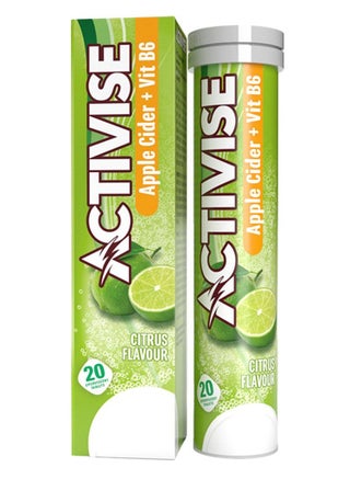 Apple Cider And Vitamin B6 Effervescent Citrus Tablets