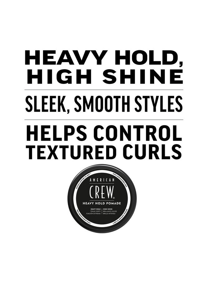 AMERICAN CREW Men'S Hair Pomade Like Hair Gel With Heavy Hold & High Shine 3 Oz (Pack Of 1)  - Image 4