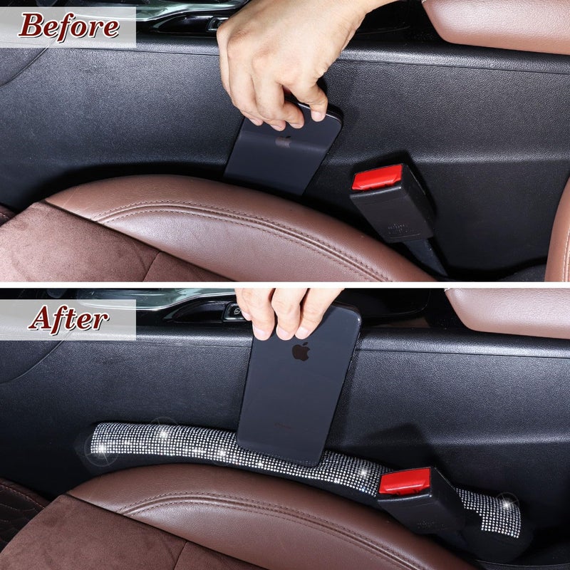 ToBeQueen Bling Car Seat Gap Filler - Set of 2 - Image 2
