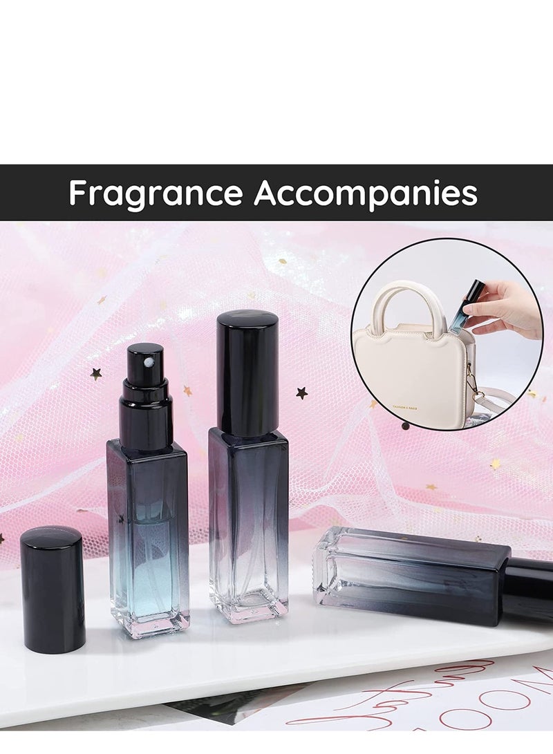 SOLARAE Travel Perfume Bottle Refillable 5Pcs 10Ml Mini Glass Containers With Funnel And Pipette Empty Portable Leak-Proof Fragrance Spray Atomizer Pump Kit For Toiletries - Image 5