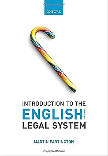 Introduction To The English Legal System 
