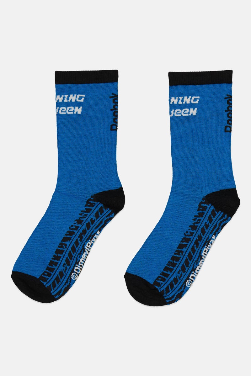 Kids Boy 1 Pair Brand Logo Ankle Socks, Multicolor