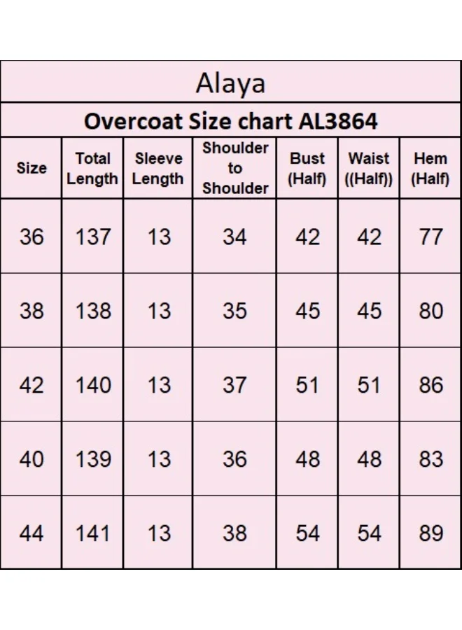 Alaya White Women   Cotton Overcoat -AL3864 for Women | Best Price UAE