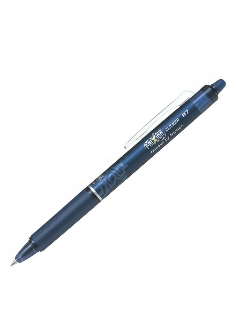 PILOT 12-Piece Frixion Clicker Erasable Ball Pen 0.7mm Tip Blue Black Ink - Image 2