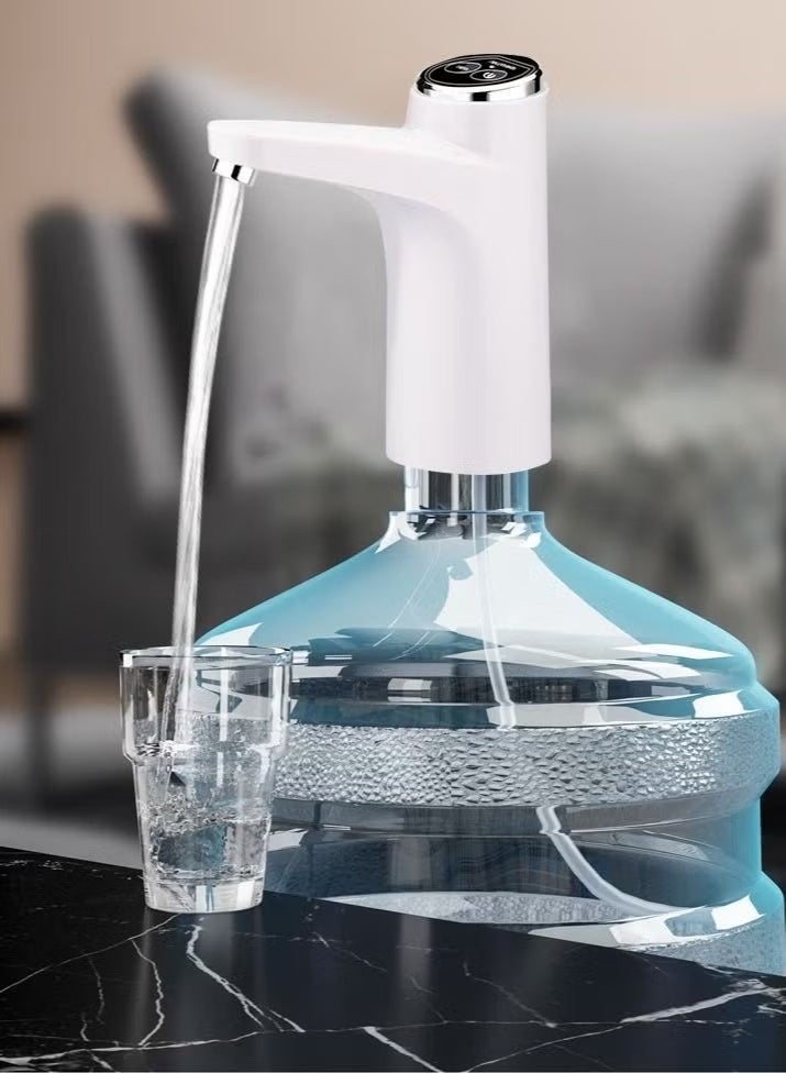 KRAWN Drinking Water Pump Portable USB Charging Electric Bottle Pump Multipurpose Dispenser for Home Camping - Image 3