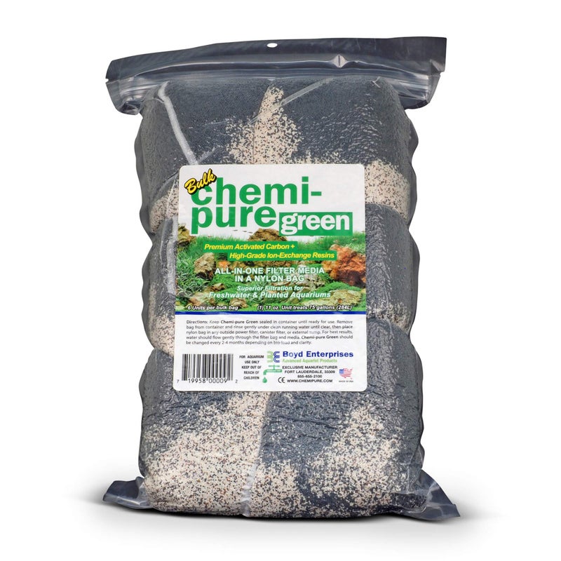 Boyd Enterprises CPGNB11 ChemiPure Green Bulk Aquarium Filtration 11 oz