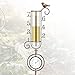 APSOONSELL APSOONSELL Rain Gauge Large Number, 32" Copper Rain Gauges Outdoor, 7" Capacity Rain Gauge with Metal Stake for Garden  - Image 2