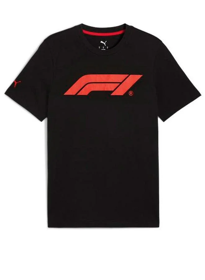 PUMA puma black F1 Essential Logo T-Shirt for Men | Best Price UAE